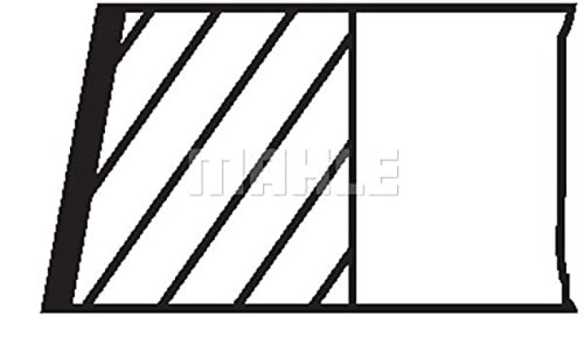 MAHLE 503 80 N0 Engine Piston Ring Set