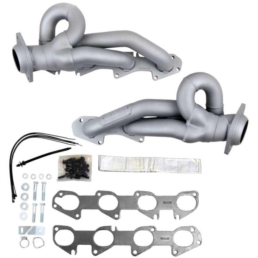 BBK Performance Parts 4015 2019-2024 DODGE RAM TRUCK 5.7L 1-3/4 SHORTY HEADERS (TITANIUM CERAMIC)