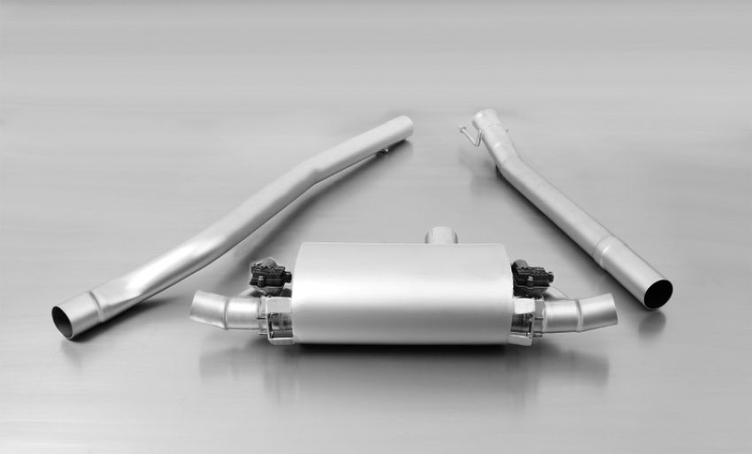 Remus 504013 1500 13-18 Mercedes A 45 AMG Cat Back Exhaust (Connection Tubes Req)
