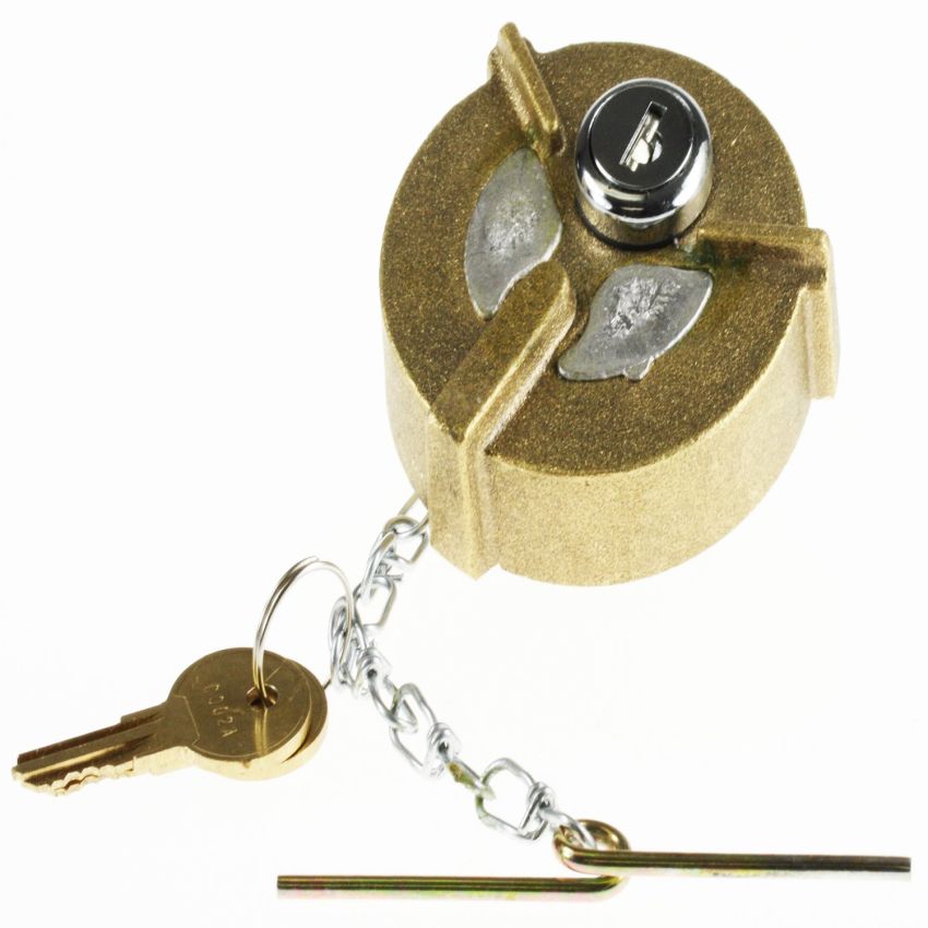 MotoRad 2502-00 Heavy Duty Locking Tethered Fuel Tank Cap