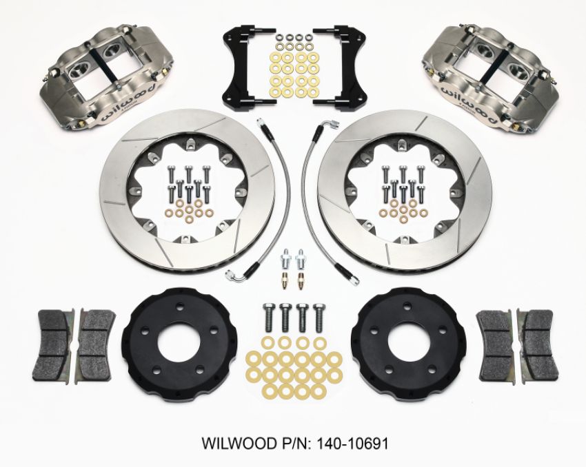 Wilwood 140-10691 Forged Superlite 4R ST BB Front Kit Road Race 98-02 Camaro/Firebird