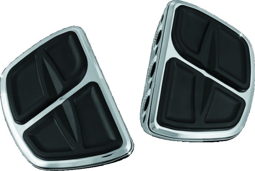 Kuryakyn 7611 Kinetic Mini Boards Without Adapter Chrome