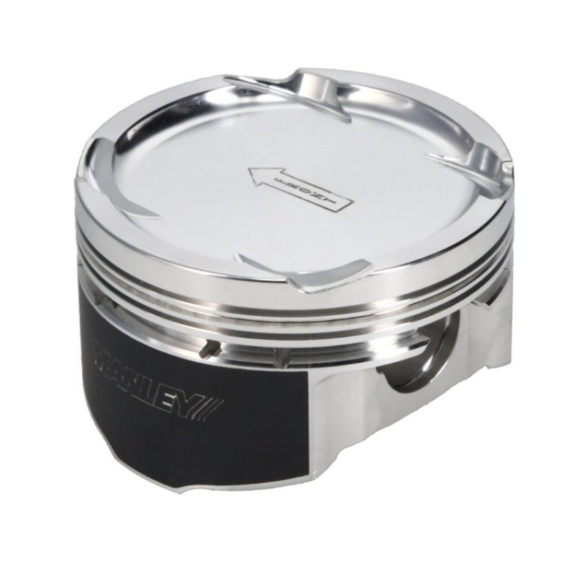 Manley Performance 618010C-4 Manley 93-99 Mitsu 4G63 86mm Bore 94mm Stroke 8.5 CR -17cc Dish Piston Set w/ Ring
