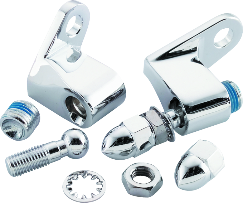 Bikers Choice 493217 Chrome Front Turn Signal Mounting Kit Universal Custom