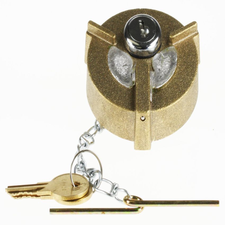 MotoRad 2503-11 Heavy Duty Locking Tethered Fuel Tank Cap