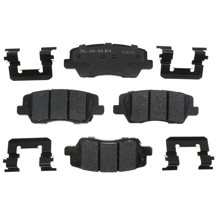 AC DELCO BCVC-17D1659CH Pad Set Frt Dis