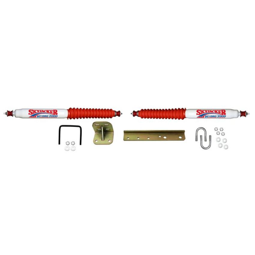 Skyjacker 7200 DUAL STAB KT WHITE W/RED BO
