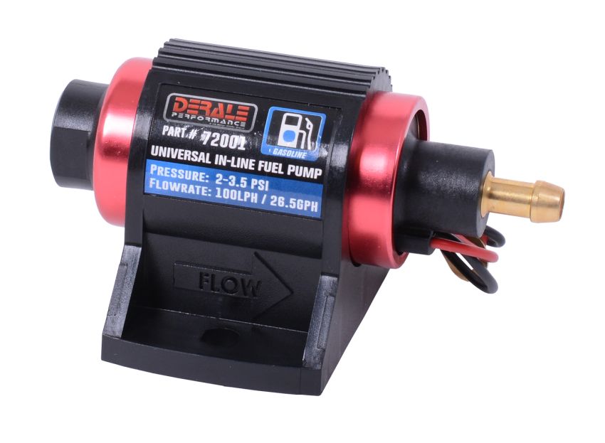 Derale 72001 High Performance Inline Fuel Pump