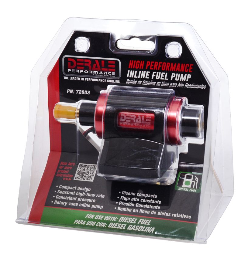 Derale 72003 High Performance Inline Fuel Pump