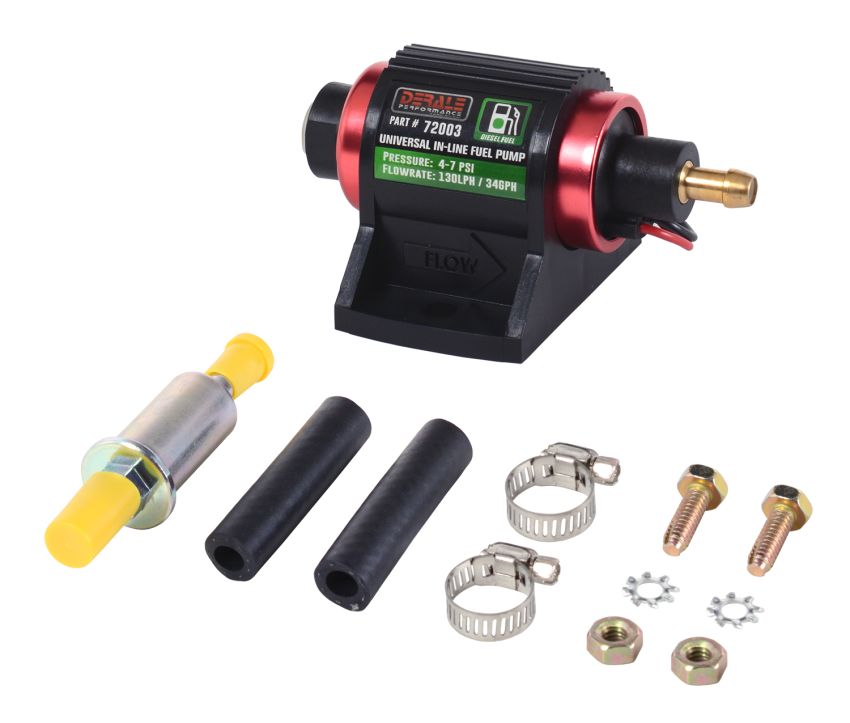 Derale 72003 High Performance Inline Fuel Pump