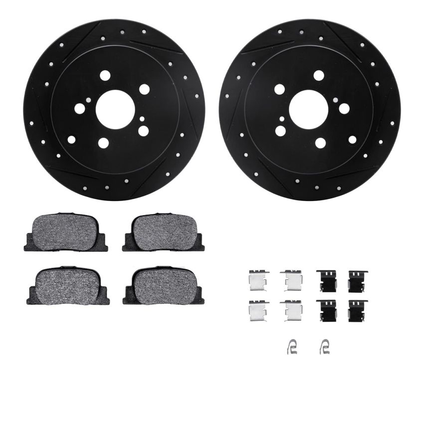 Dynamic Friction 8512-76085 Rotor Kit