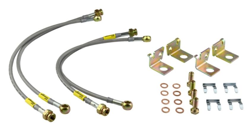 Goodridge 12291 06-13 Chevrolet Corvette Z06/ZR1/Grand Sport Stainless Steel Brake Line Kit