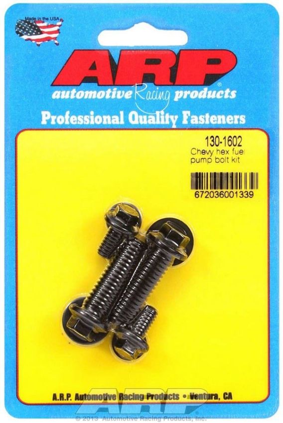 ARP 130-1602 Chevy SB / BB Fuel Pump Hex Bolt Kit