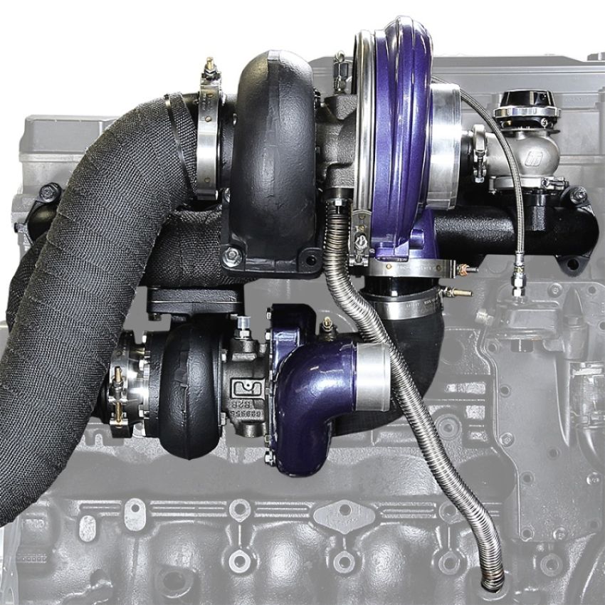 ATS Diesel 202A472272 03-07 Dodge Cummins 5.9L Aurora 4000/7500 Compound Turbo Kit