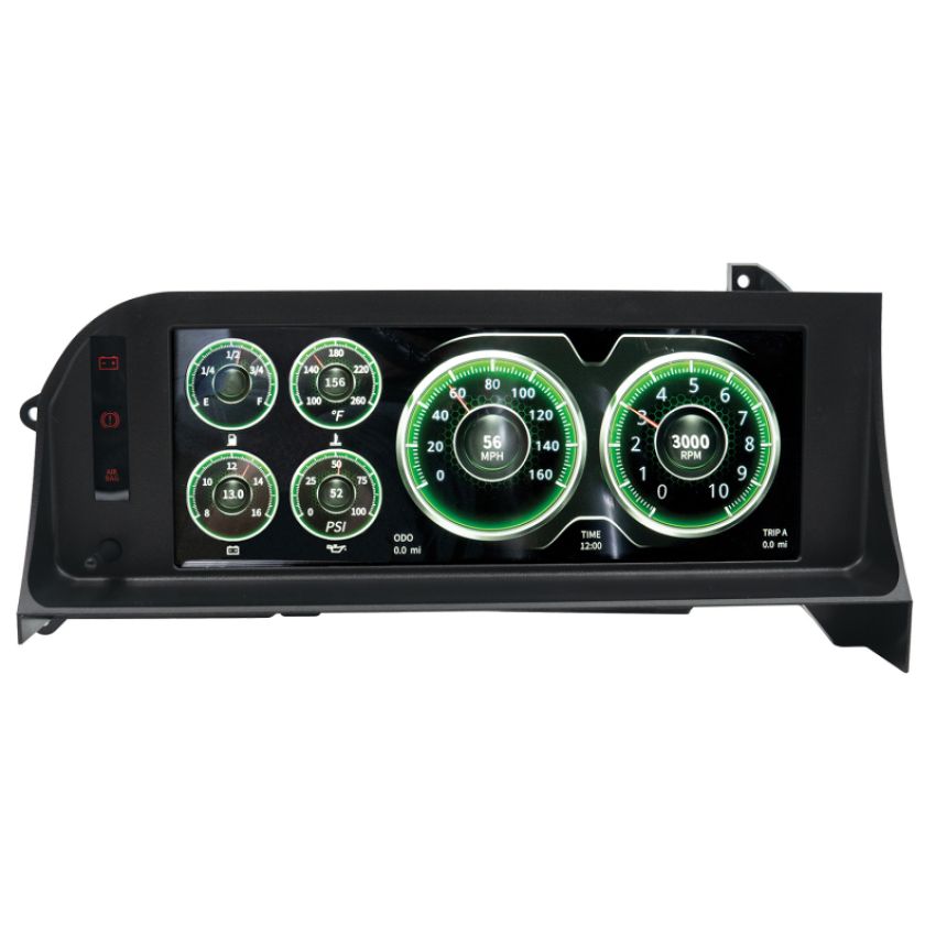AutoMeter 7007 DIGITAL INSTRUMENT DISPLAY, 87-93 FORD MUSTANG FOX BODY, COLOR LCD