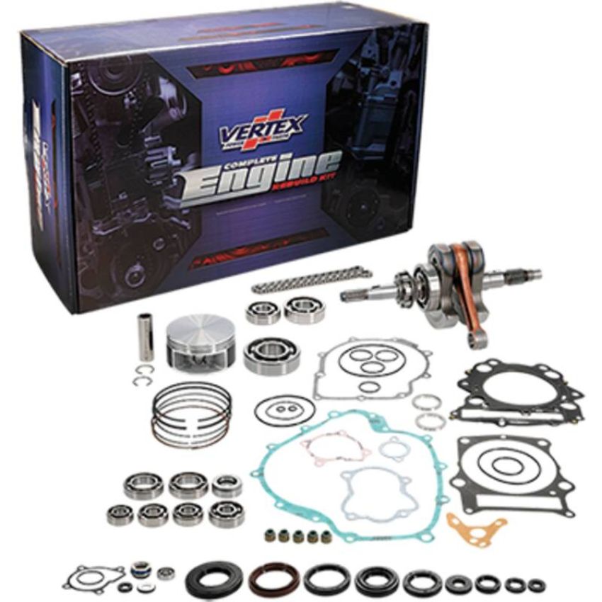 Vertex Pistons WR101-137 02-08 YFM 660 F Grizzly 4x4/04-07 YXR 660F Rhino Complete Engine Rebuild Kit