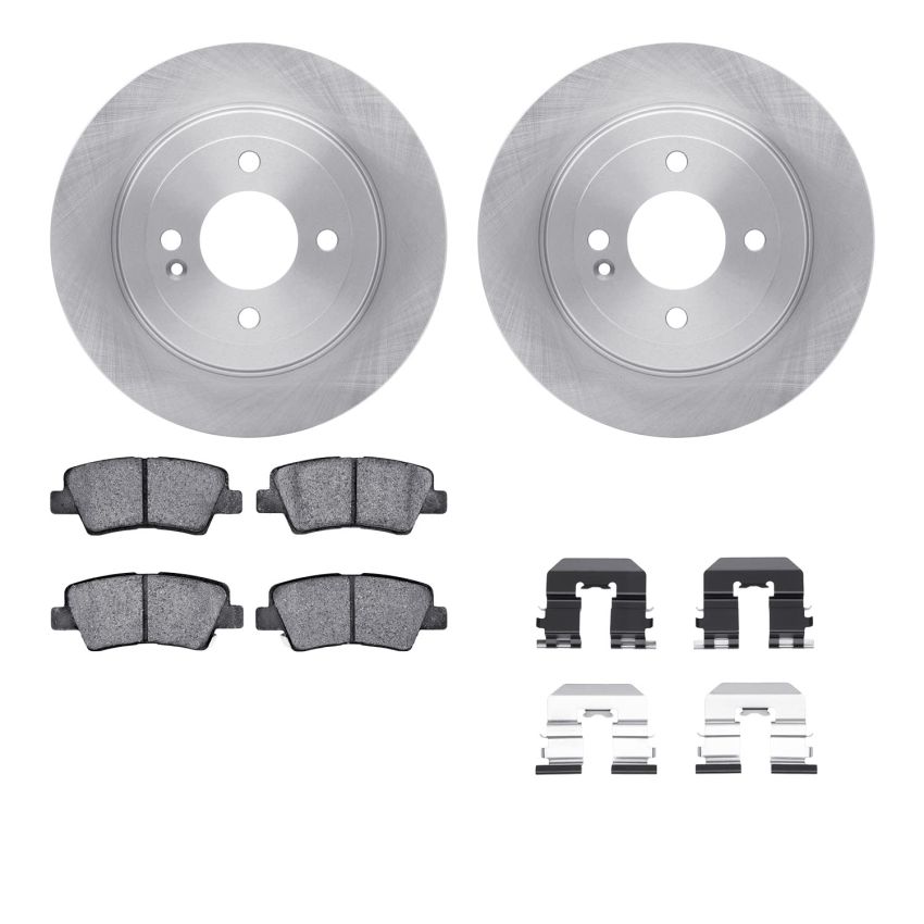 Dynamic Friction 6512-03362 Rotor Kit