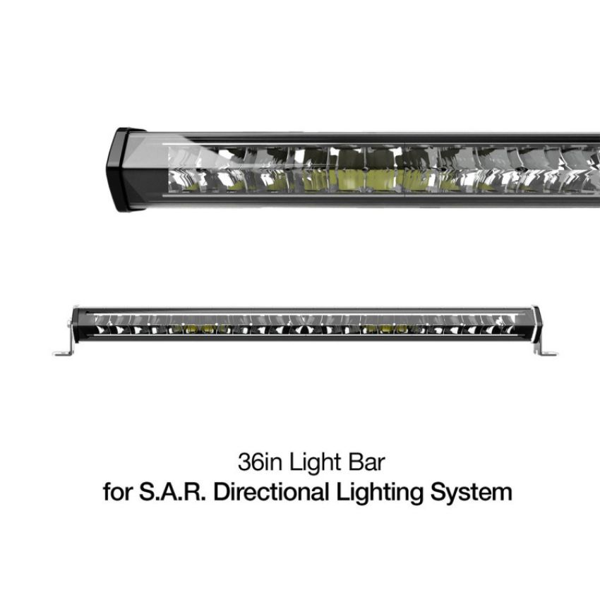 XKGLOW XK-SAR-2W XK Glow White Housing SAR Light Bar - Emergency Search and Rescue Light 36In