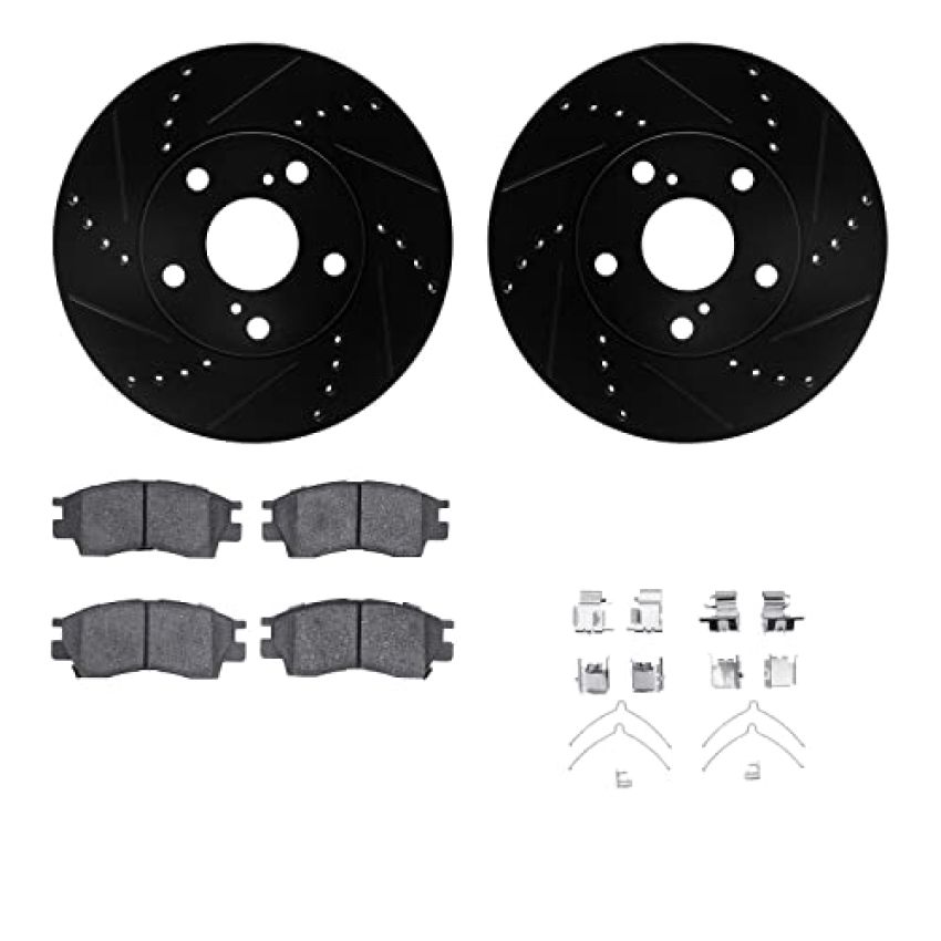 Dynamic Friction 8512-76052 Rotor Kit