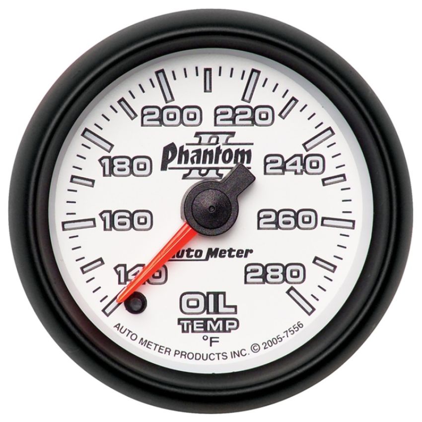 AutoMeter 7556 GAUGE, OIL TEMP, 2 1/16