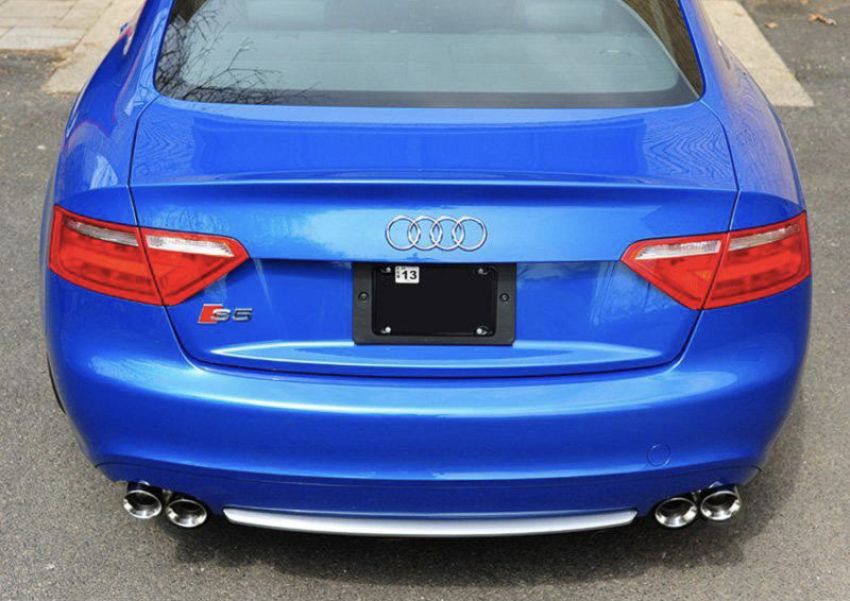 AWE Tuning 3020-43014 Audi B8 S5 4.2L Track Edition Exhaust System - Diamond Black Tips