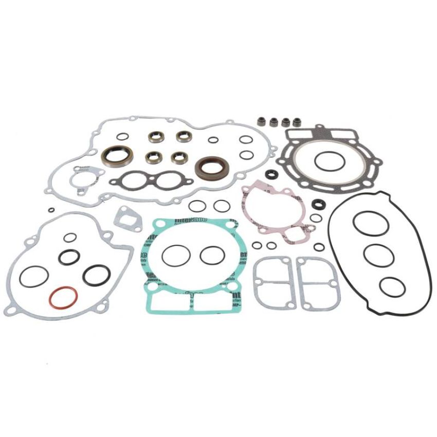 Vertex Pistons 8110022 Vertex Gaskets 10-11 Polaris Outlaw 525 IRS Complete Gasket Kit w/ Oil Seals