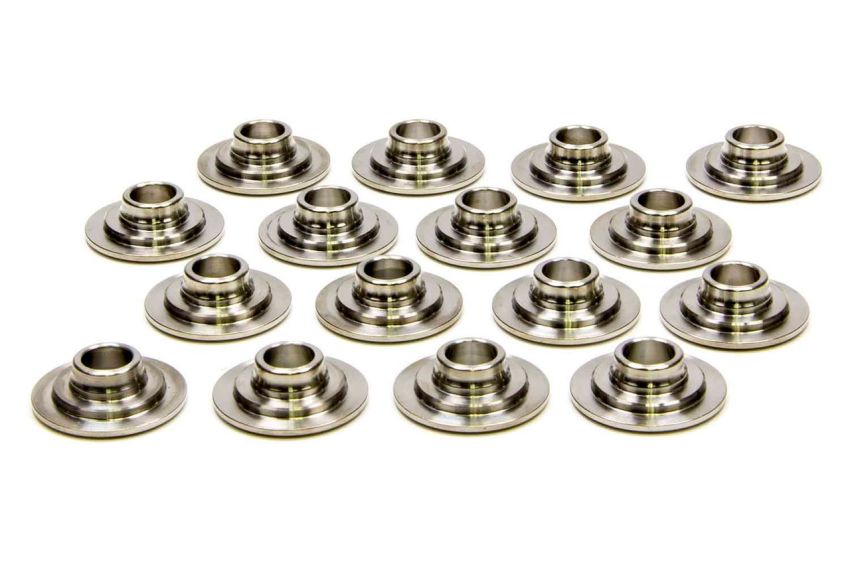 PAC RACING SPRINGS PACPAC-R408-16 Valve Spring Retainers - TI (16) 1.050
