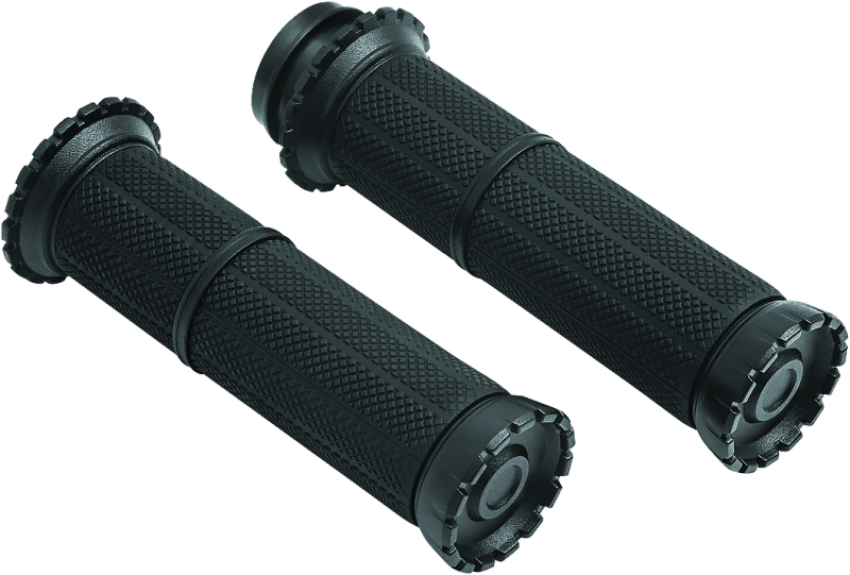 Kuryakyn 3583 Riot Grips Throttle-By-Wire Satin Black
