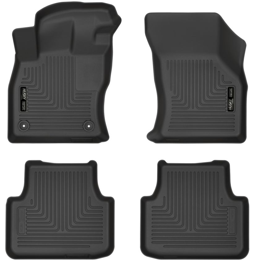Husky Liners 95831 19-23 Volkswagen Jetta Weatherbeater Black Front & 2nd Seat Floor Liners