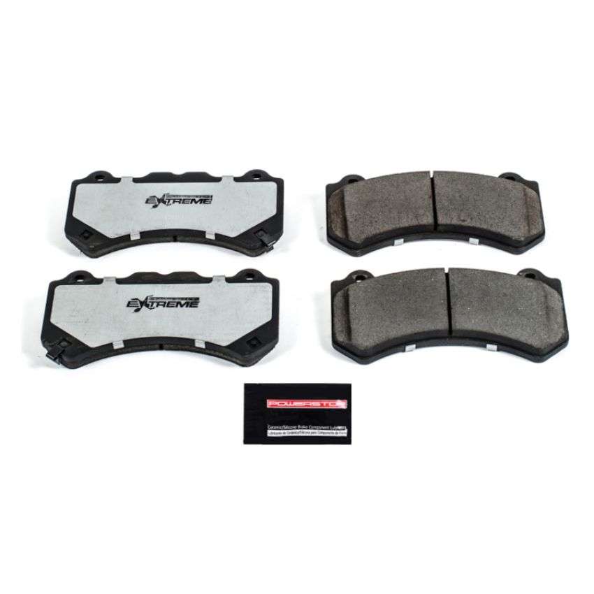 PowerStop Z26-1382 PowerStop - Z26 Performance Carbon-Fiber Ceramic Brake Pads with Hardware Kit