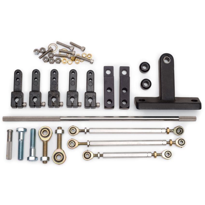 EDELBROCK EDE7077 Throttle Linkage Kit - Sideways