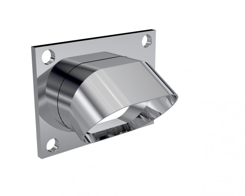 QTP 11339 Bolt-On QTEC Low Profile Oval Turn Down