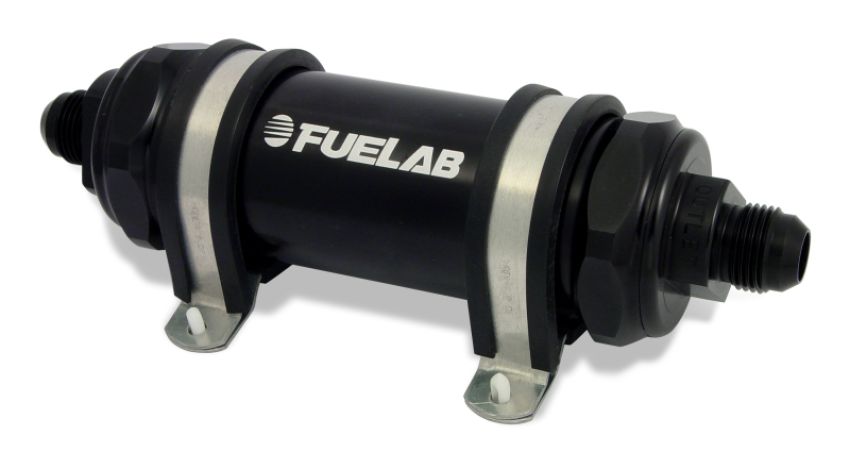 Fuel Filter In-Line 5in 40 Micron Stainless 6AN