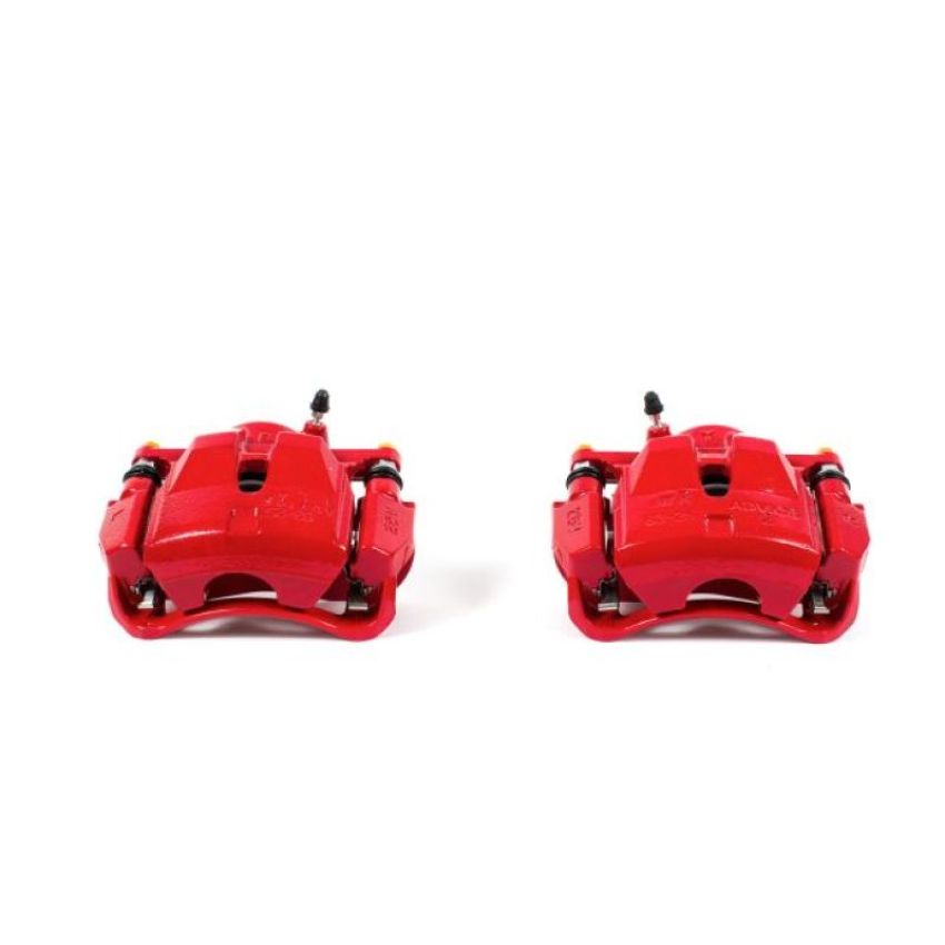 PowerStop S3196 Red Powder Coated Calipers