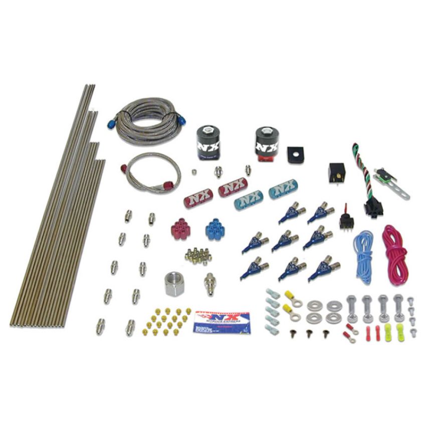 Nitrous Express 80000-12 8-CYL GAS (200-300-400-500HP) WITH COMPOSITE BOTTLE