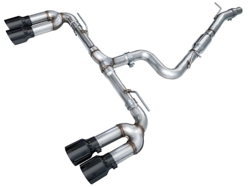 AWE Tuning 3020-43897 AWE 22-24 Audi 8Y S3 Track Edition Exhaust  - Diamond Black Tips