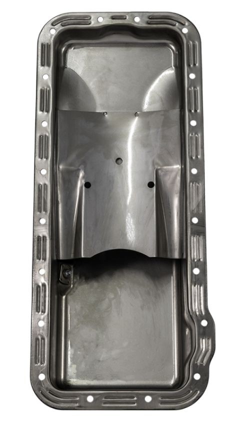 MOROSO MOR20606 Ford FE S/S Oil Pan - 5qt. Front Sump