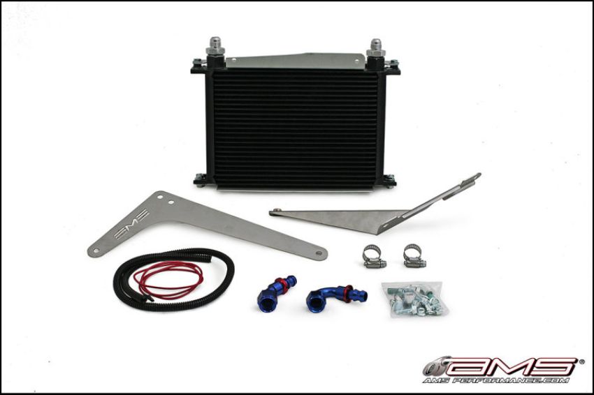 AMS AMS.04.02.0001-1 Performance 08-15 Mitsubishi EVO X MR/Ralliart SST Transmission Oil Cooler Kit