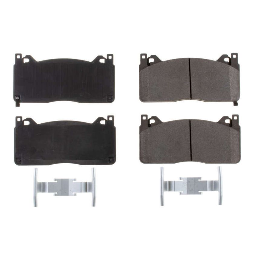 PowerStop 17-1853 PowerStop - Z17 Low-Dust Ceramic Brake Pads with Hardware