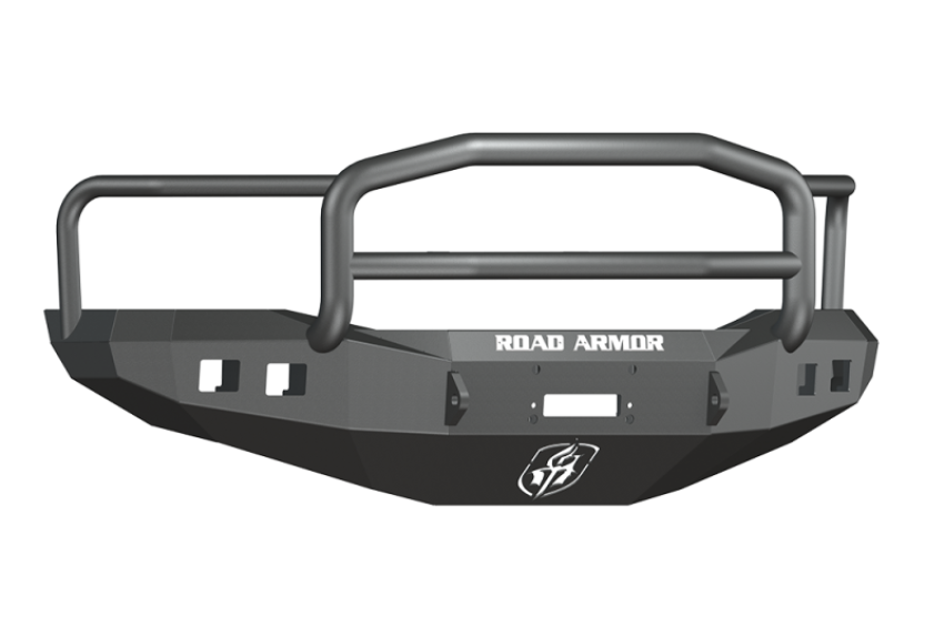Road Armor 406R5B 06-09 Dodge 2500 Stealth Front Winch Bumper w/Lonestar Guard - Tex Blk