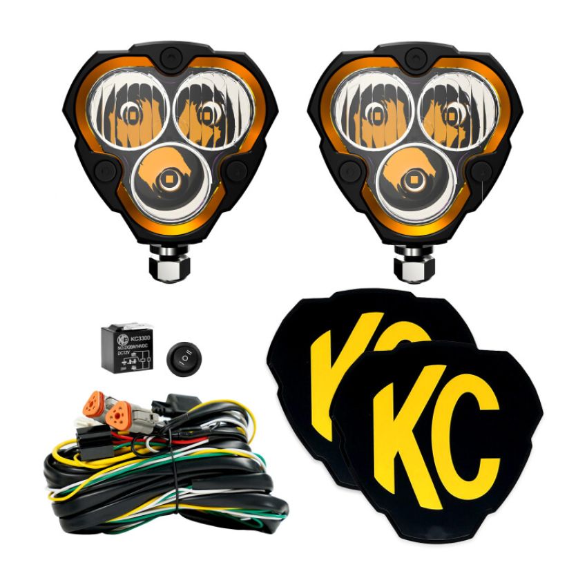 KC HiLiTES 288 FLEX ERA 3 - LED 2-Light Master Kit