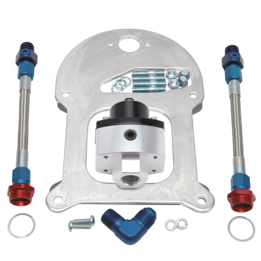 EDELBROCK EDE8192 Fuel Pressure Regulator Kit - 4150 Flange