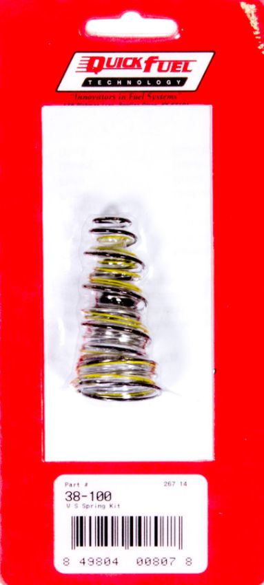 QUICK FUEL TECHNOLOGY QFT38-100 Vacuum Secondary Spring Kit