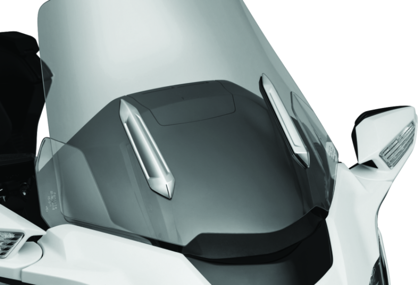 Kuryakyn 3277 Omni Windshield Trim For GL1800 Chrome