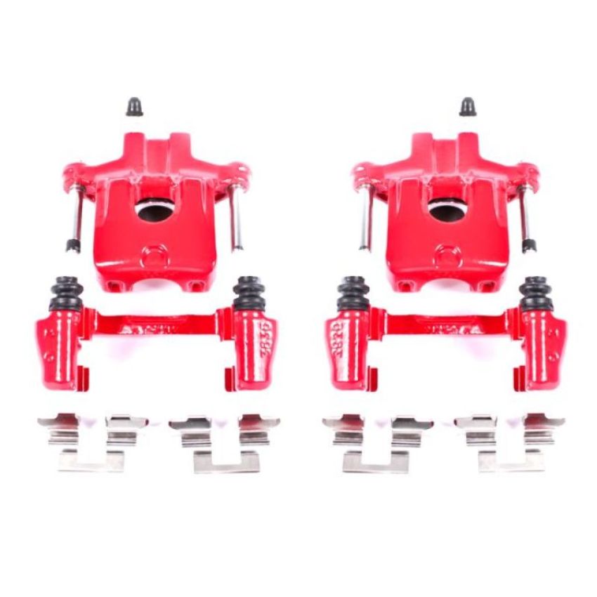 PowerStop S2696 Red Powder Coated Calipers