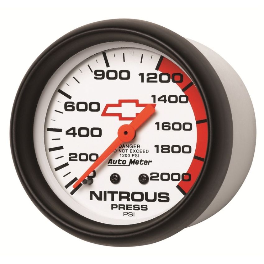 AutoMeter 5828-00406 GAUGE, NITROUS PRESSURE, 2 5/8