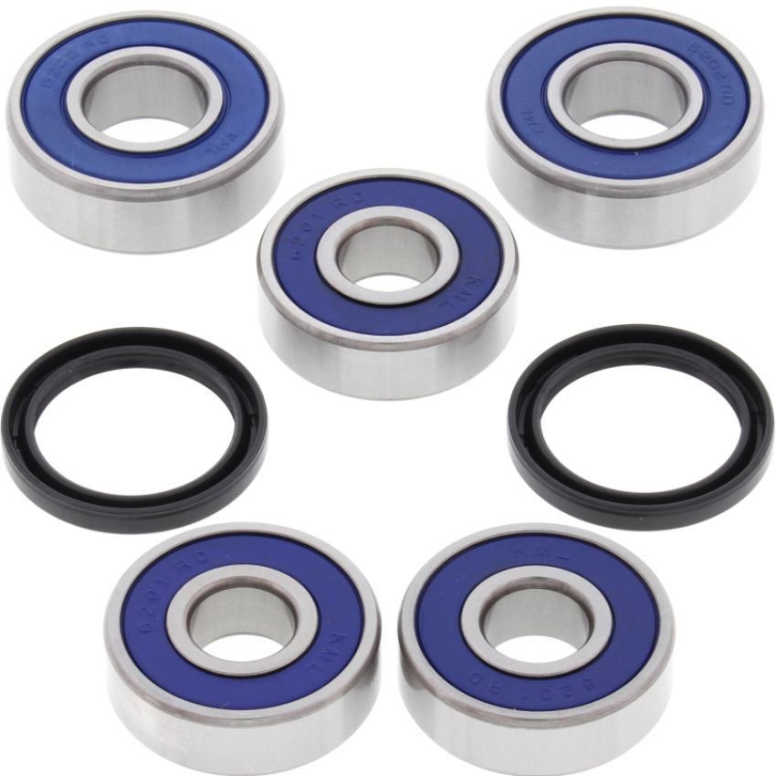 All Balls Racing 25-1505 81-09 Yamaha PW50 Wheel Bearing Kit Rear
