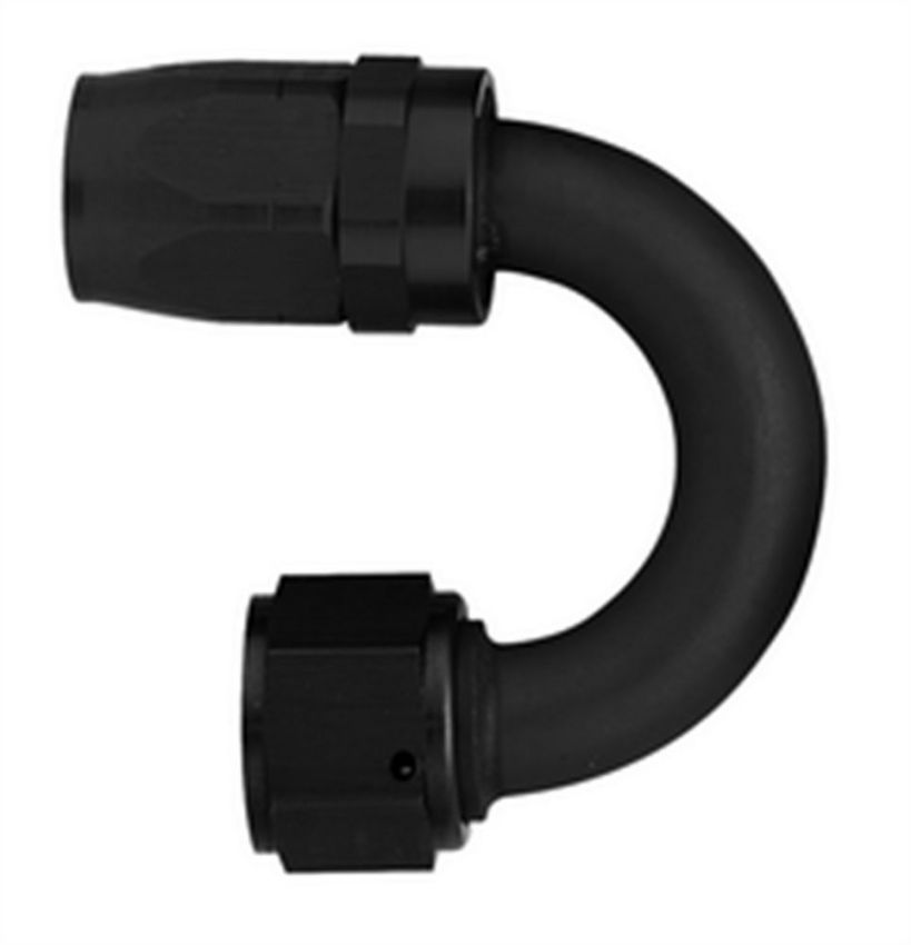 AEROQUIP AERFCM4462 #6 180 Deg Hose End Black