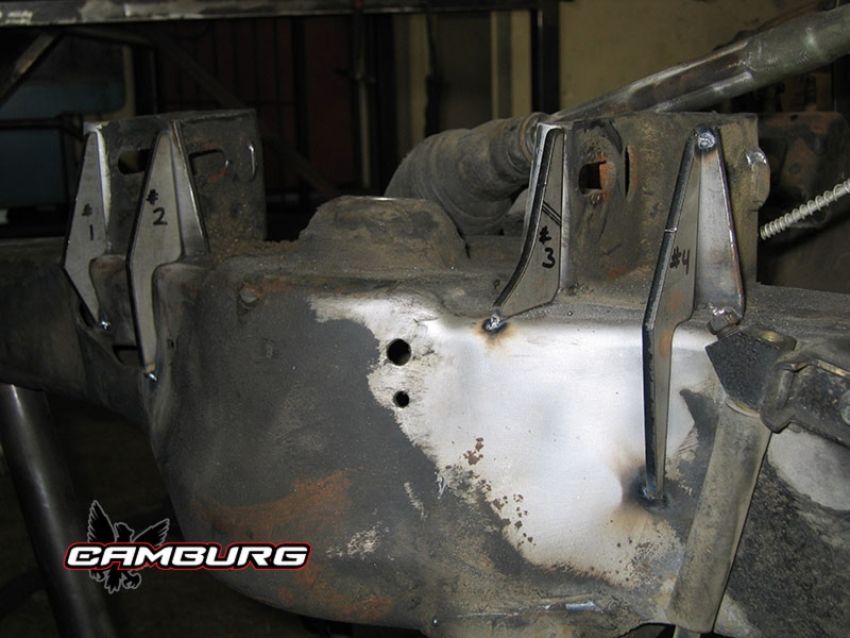 Camburg CAM-130005 98-12 Ford Ranger 2wd Frame Gusset Kit
