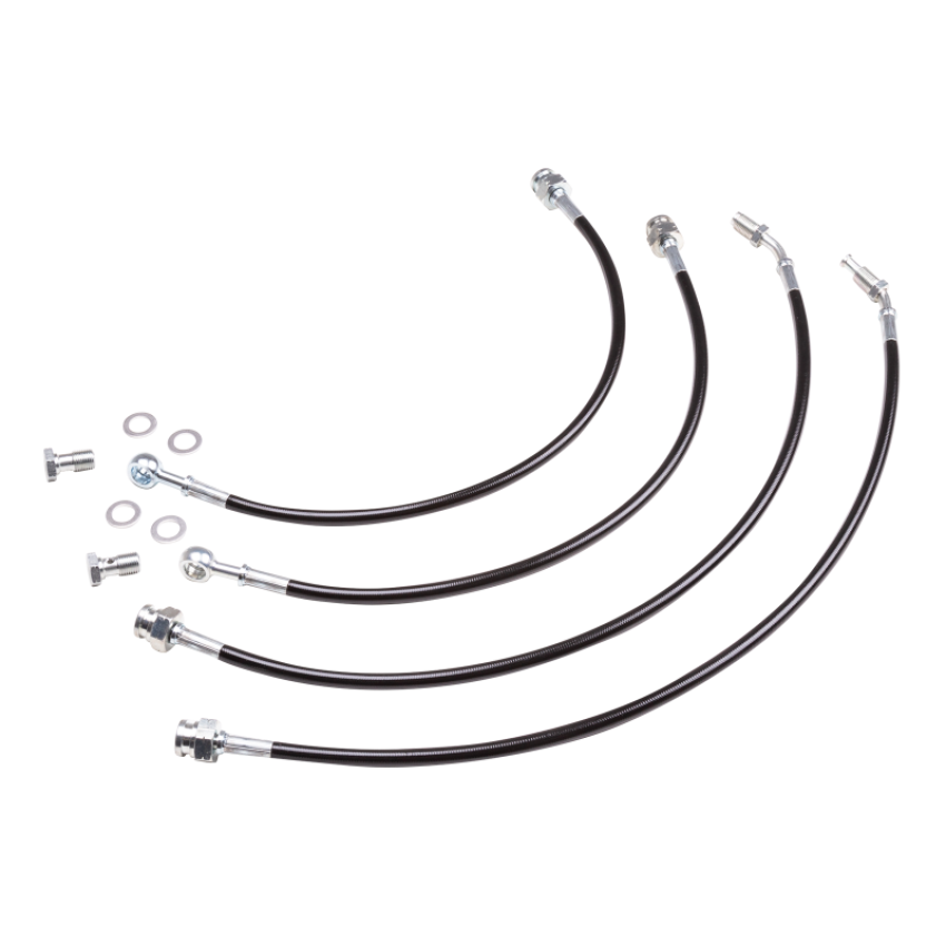 Chase Bays CB-FC-FW 86-92 Mazda RX7 FC Caliper Brake Lines - Front & Rear Lines